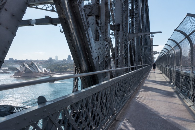 Sydney Harbour Bridge pedestrian walkway
