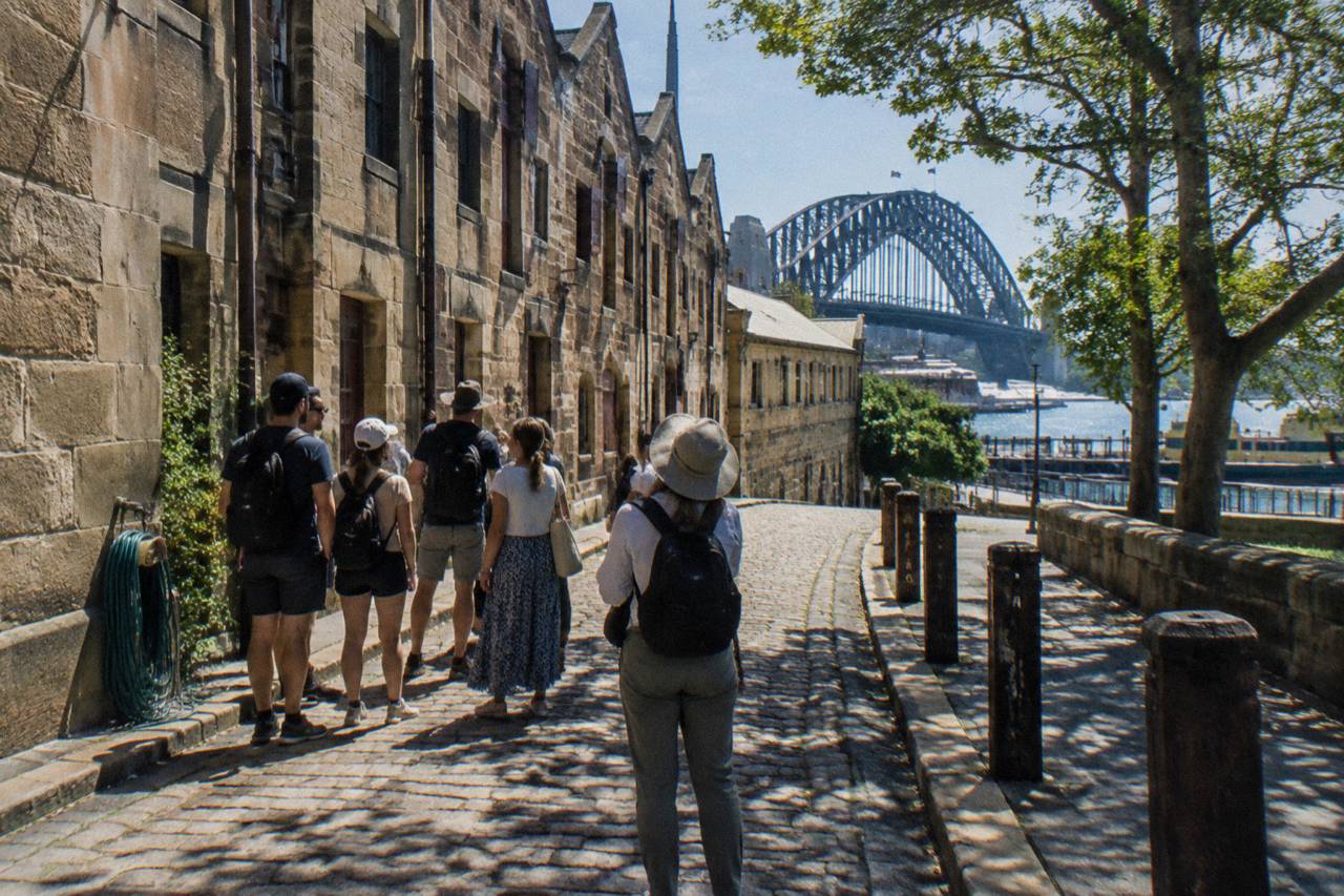 Small-Group Walk, The Rocks